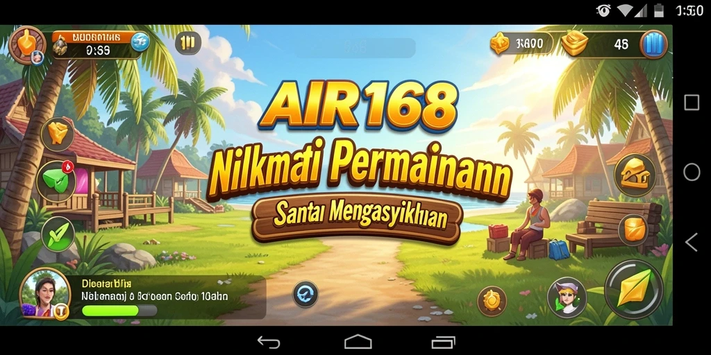 Tangkapan layar menunjukkan gameplay yang sederhana dan menyenangkan.