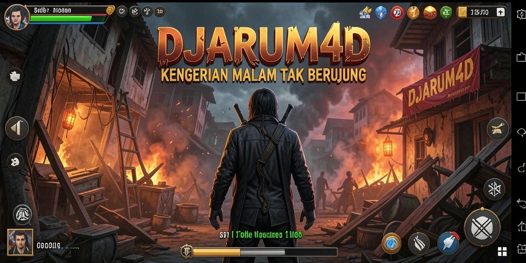 Screenshot gameplay menyeramkan DJARUM4D yang menampilkan suasana mencekam.