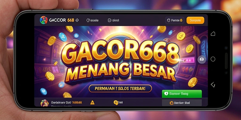 Tampilan menarik gameplay Slot di GACOR668 yang mendebarkan.