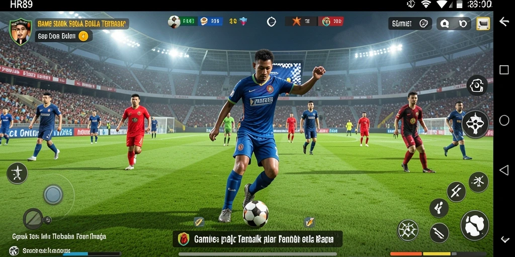 Tampilan gameplay nyata dari HR89 yang seru dan kompetitif.