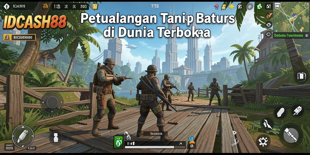 Gameplay Open World yang menarik dan interaktif di IDCASH88.