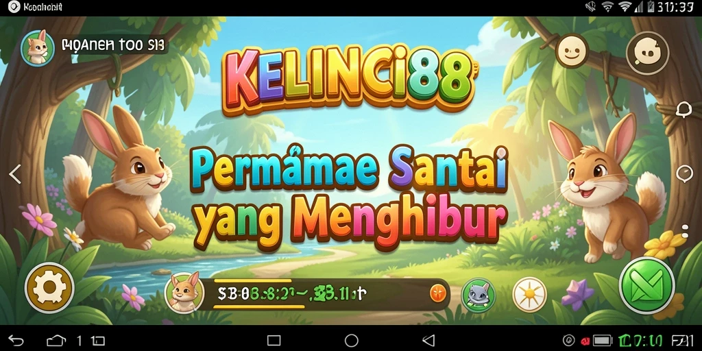 Tampilan gameplay <strong>KELINCI88</strong> yang seru dan interaktif.