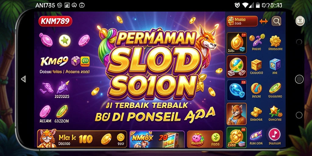 Tampilan gameplay KM789 yang menarik dan penuh warna.