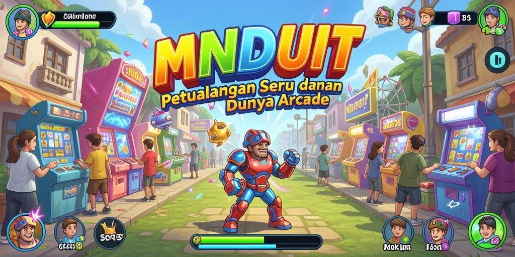 Tampilan seru gameplay MNDUIT yang penuh aksi dan tantangan.