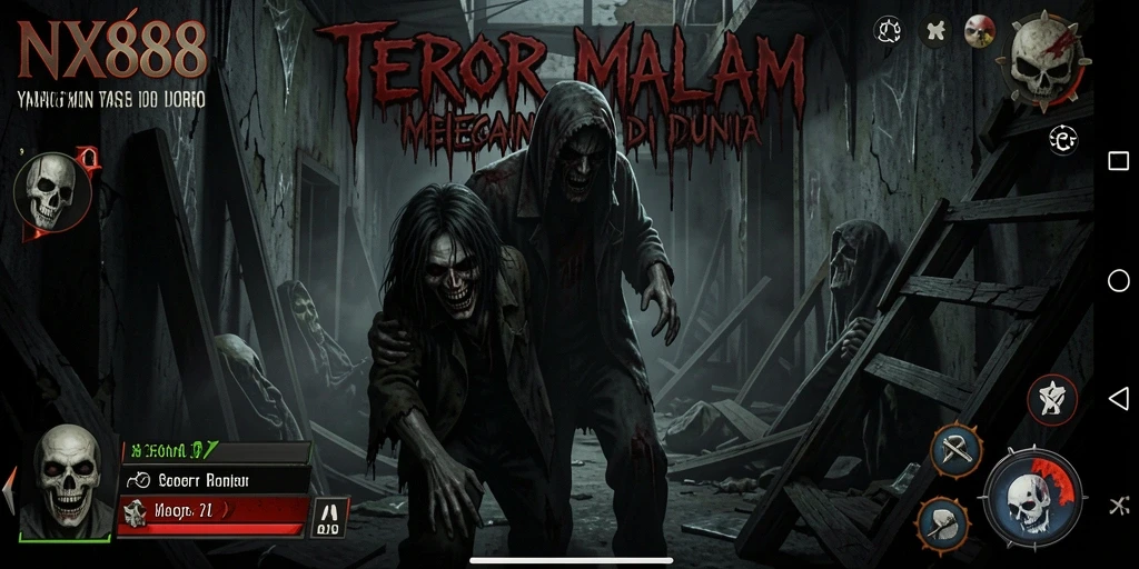 Gameplay menegangkan dengan suasana mencekam.