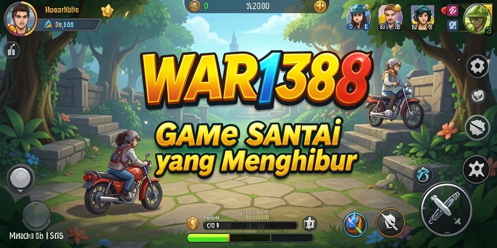 Tampilan gameplay WAR138 yang menyenangkan dan interaktif.