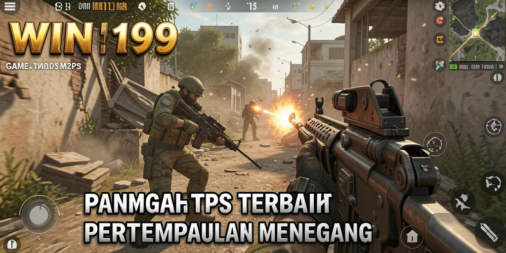 Screenshot gameplay menunjukkan aksi intens di <strong>WIN199</strong>.