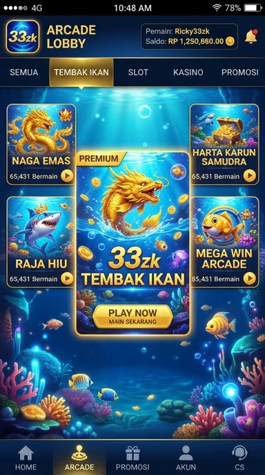 Proses unduh yang cepat dan mudah di 33zk.